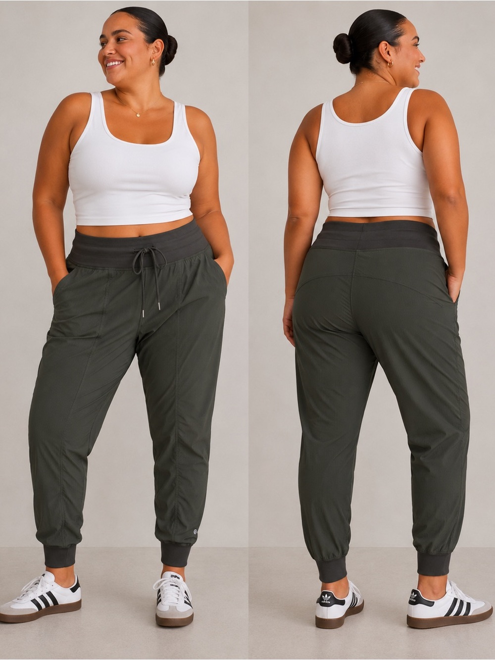 Lululemon | Dance Studio Mid-Rise Jogger Army Olive Green - Size 18